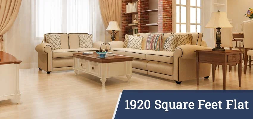 1920 Square Feet Flat