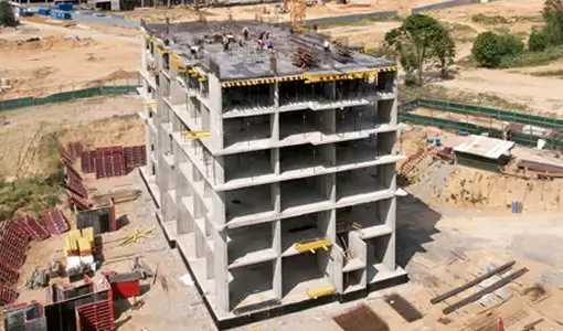 Administrative and faculty buildings