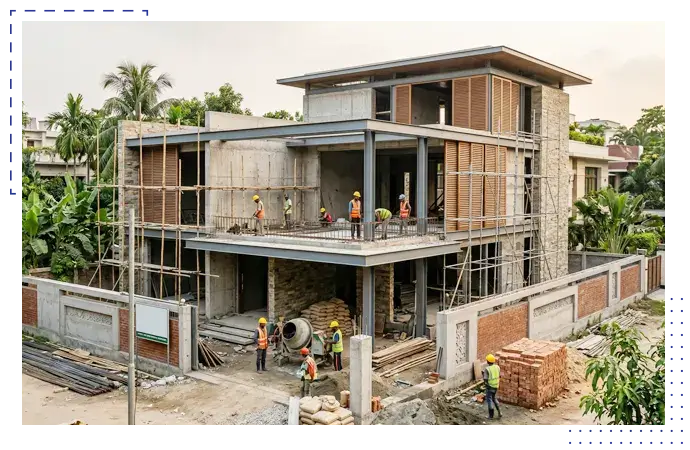 Bungalow construction service in Bangladesh