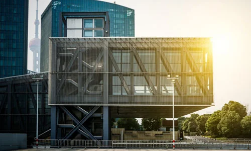 Duplex steel structure houses