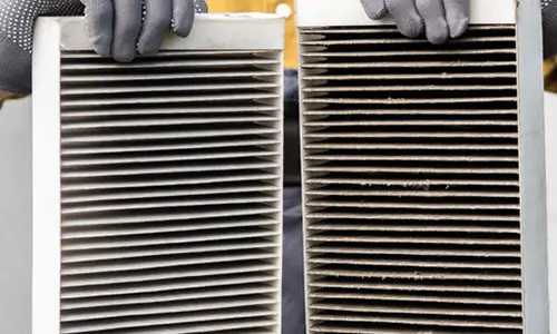 Filter and coil condition
