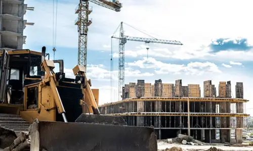 Full-scale construction work
