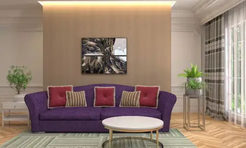 Living room interior design