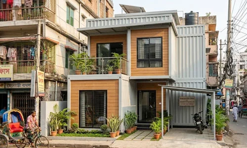 Modular steel houses