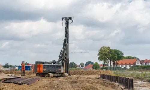 Piling and foundation works