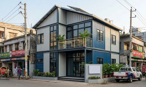 Prefabricated steel houses
