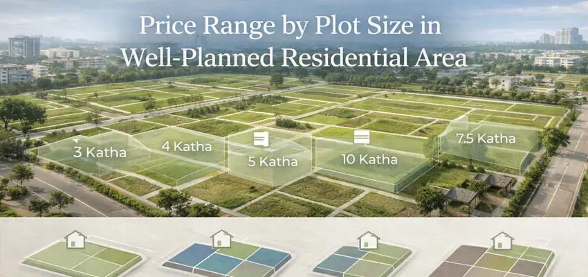 Price Range by Plot Size