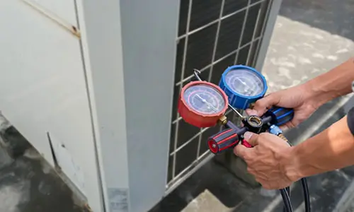 Refrigerant level check