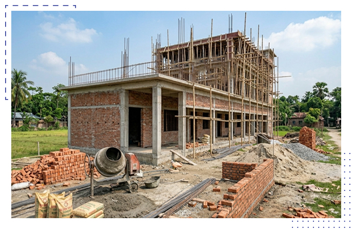 School construction service in Bangladesh