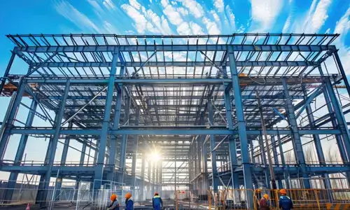 Steel structure erection and assembly