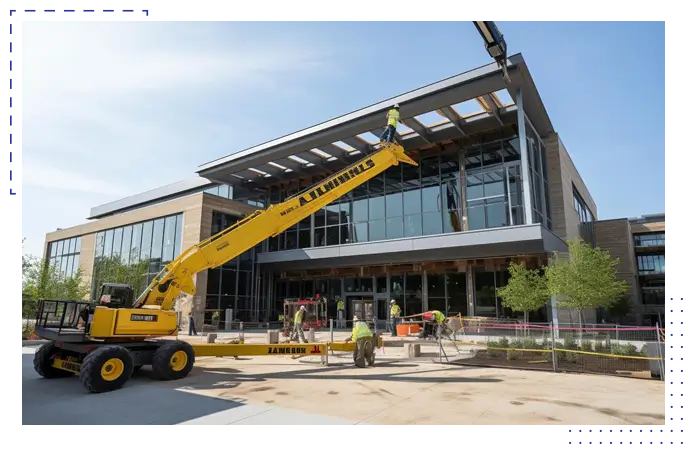 supermarket construction process