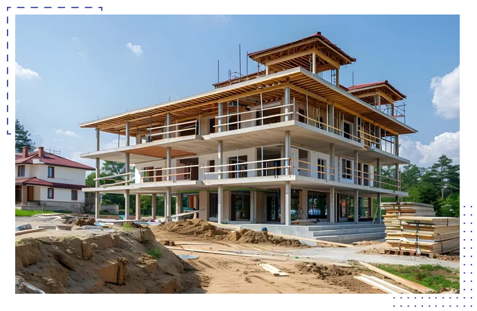 Triplex House construction