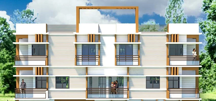2 BHK High Income Group Housing Flats