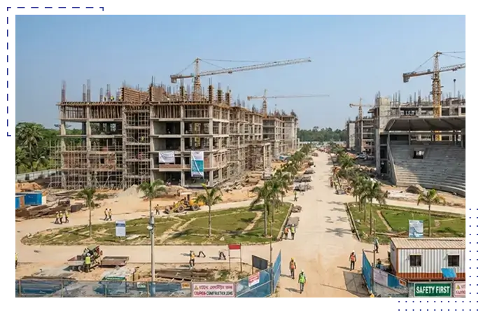 University construction company in Bangladesh