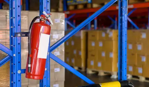 Warehouse fire safety and regulatory compliance
