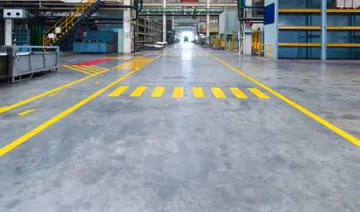 Warehouse foundation and industrial flooring work
